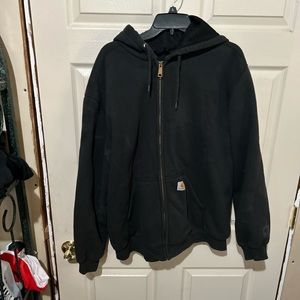 Carhartt zip up hoodie size medium